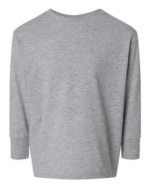 Load image into Gallery viewer, Toddler Fine Jersey Long Sleeve Tee - Heather