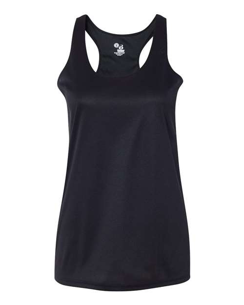 Load image into Gallery viewer, Badger 4166 Women’s B-Core Racerback Tank Top - Black