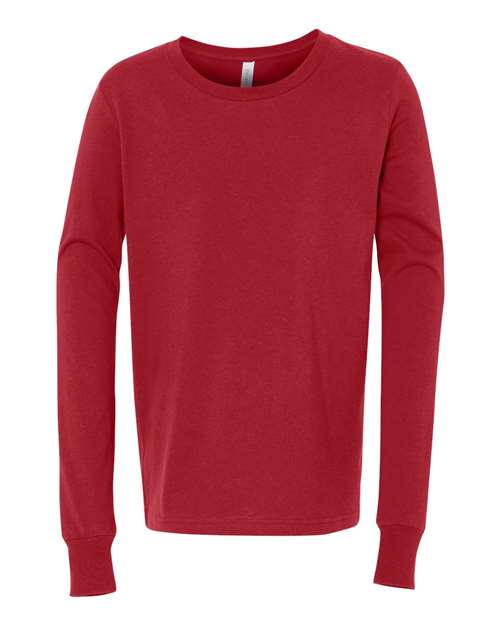 Load image into Gallery viewer, Youth Jersey Long Sleeve Tee — product photo 4