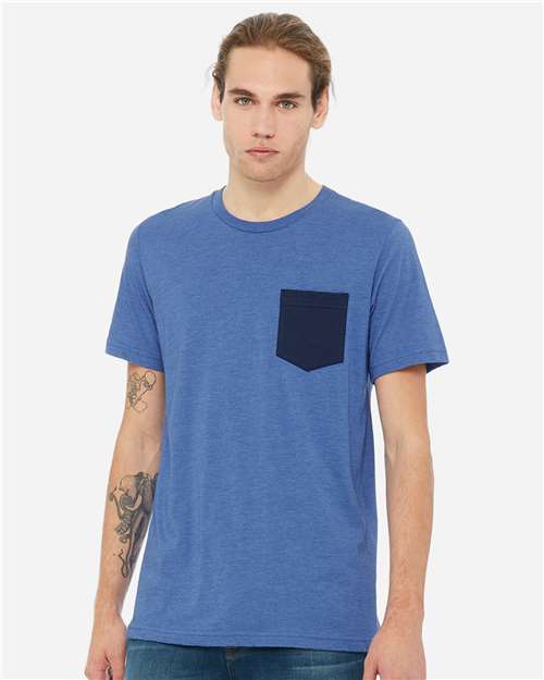 Load image into Gallery viewer, Men's Jersey Pocket Tee — product photo 9