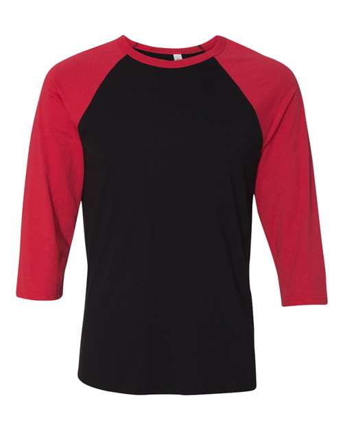 Load image into Gallery viewer, Unisex Three-Quarter Sleeve Baseball Tee — product photo 4