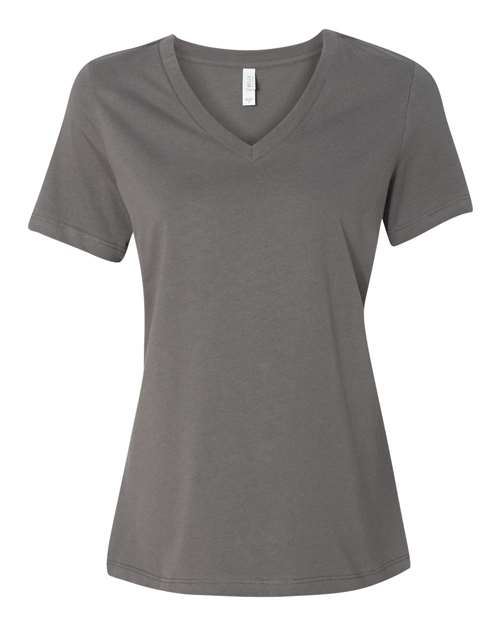 Load image into Gallery viewer, Women’s Relaxed Jersey V-Neck Tee — product photo 1