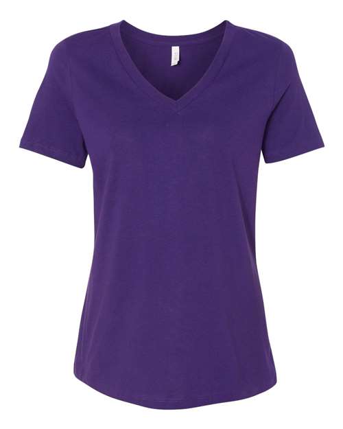 Load image into Gallery viewer, Women’s Relaxed Jersey V-Neck Tee — product photo 15