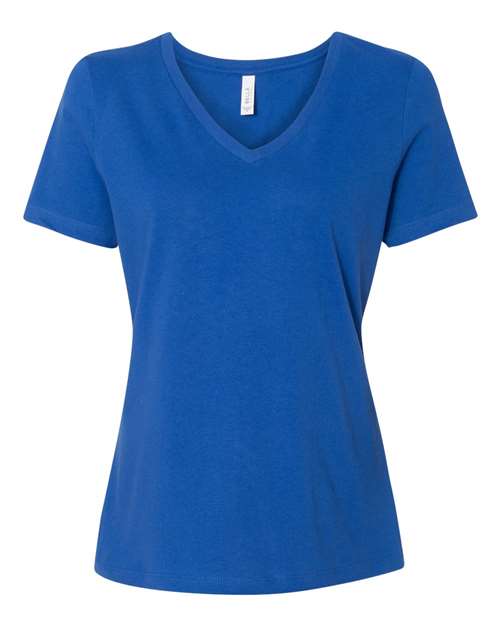 Load image into Gallery viewer, Women’s Relaxed Jersey V-Neck Tee — product photo 16