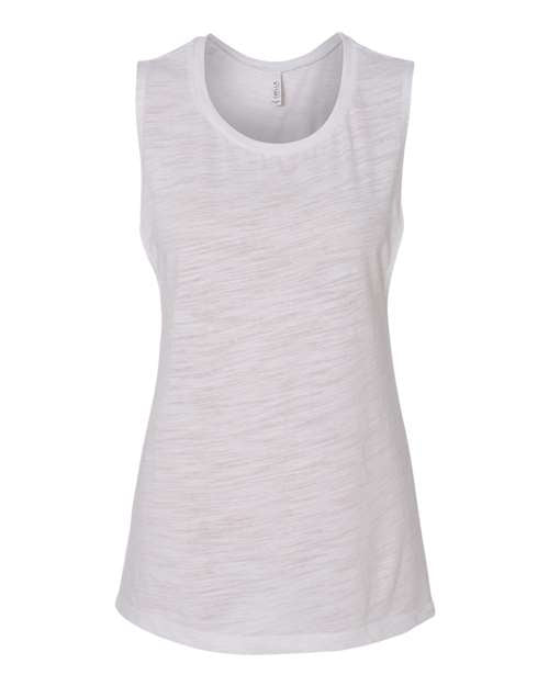 Load image into Gallery viewer, Women's Flowy Scoop Muscle Tank — product photo 35