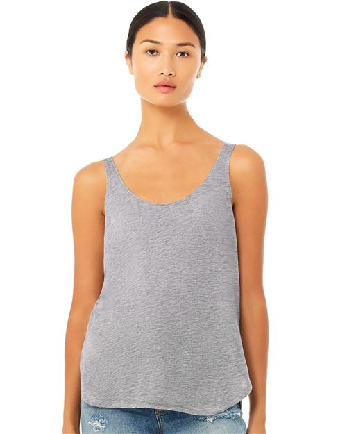 Load image into Gallery viewer, Women's Flowy Tank with Side Slit — blank tank top for DTF printing