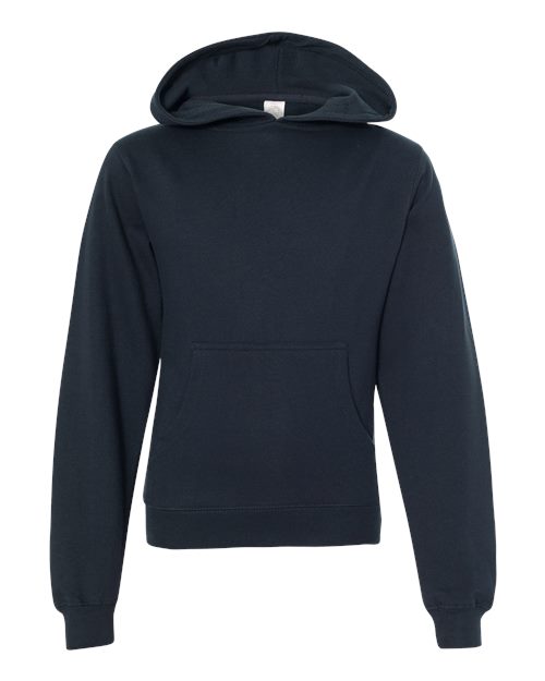 Load image into Gallery viewer, Youth Midweight Hooded Sweatshirt - Classic Navy