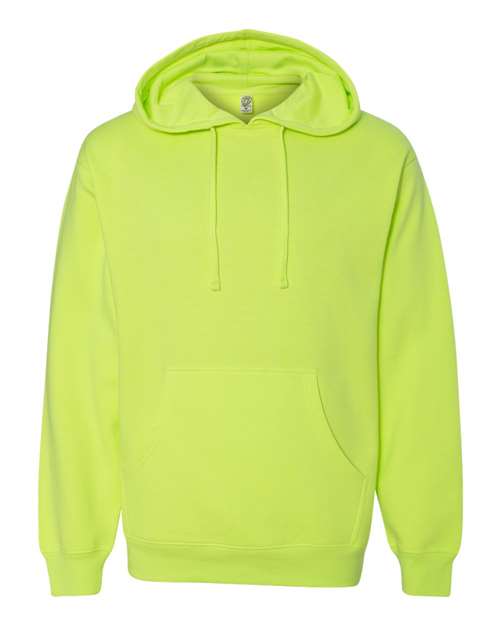 Load image into Gallery viewer, Unisex Midweight Hooded Sweatshirt - Safety Yellow