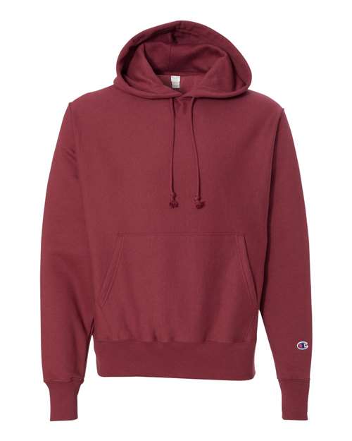 Load image into Gallery viewer, Unisex Reverse Weave® Hooded Sweatshirt - Cardinal