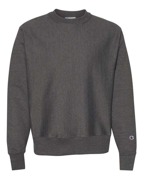 Load image into Gallery viewer, Unisex Reverse Weave® Crewneck Sweatshirt - Charcoal Heather