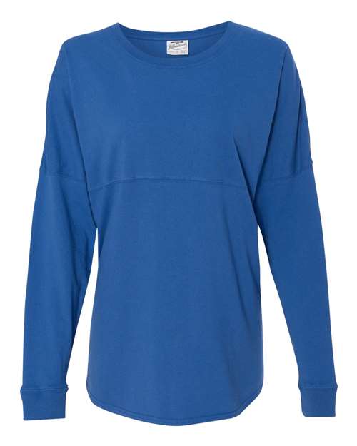 Load image into Gallery viewer, J. America 8229 Unisex Game Day Jersey Long Sleeve T-Shirt - Royal