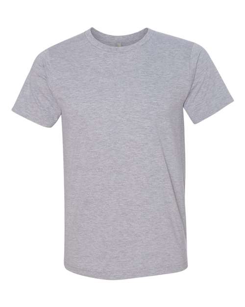 Load image into Gallery viewer, Unisex USA-Made 50/50 Fine Jersey T-Shirt - Heather Grey