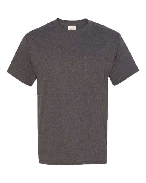 Load image into Gallery viewer, Men's Authentic Pocket T-Shirt - Charcoal Heather