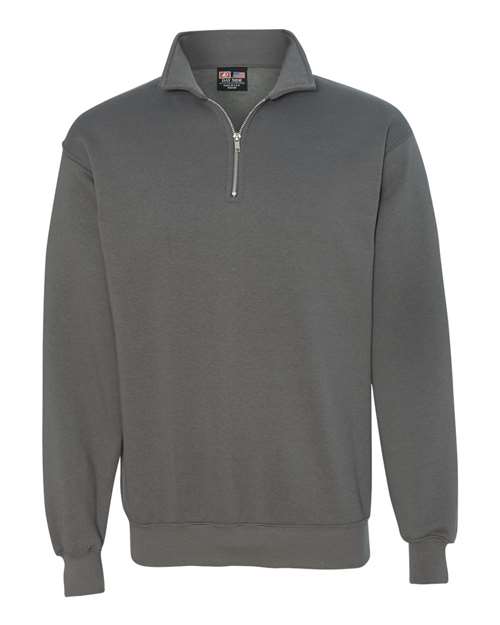 Load image into Gallery viewer, Unisex USA-Made Quarter-Zip Sweatshirt - Charcoal