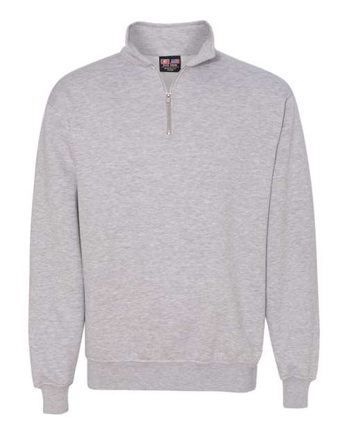 Load image into Gallery viewer, Unisex USA-Made Quarter-Zip Sweatshirt - Dark Ash