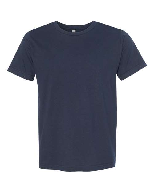 Load image into Gallery viewer, Unisex USA-Made Fine Jersey T-Shirt - Navy