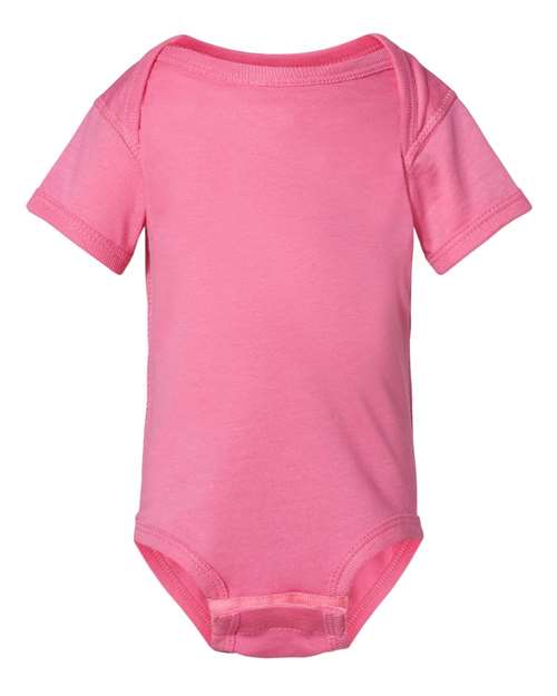 Load image into Gallery viewer, Infant Fine Jersey Bodysuit - Raspberry