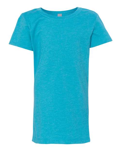 Load image into Gallery viewer, Girls’ CVC Princess T-Shirt - Bondi Blue