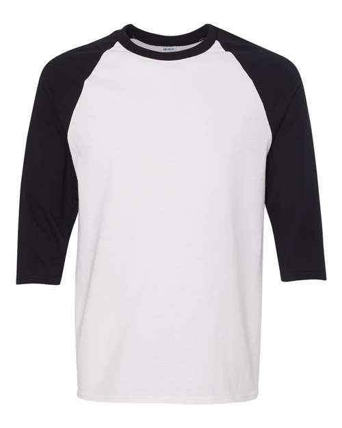 Load image into Gallery viewer, Unisex Heavy Cotton™ Raglan Three-Quarter Sleeve T-Shirt — product photo 5