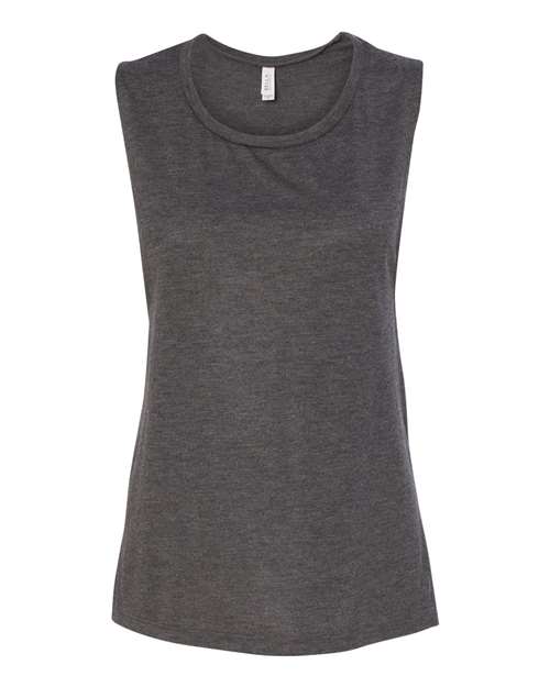 Load image into Gallery viewer, Women's Flowy Scoop Muscle Tank — product photo 9