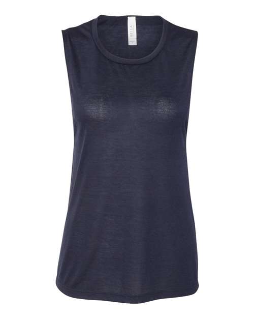 Load image into Gallery viewer, Women's Flowy Scoop Muscle Tank — product photo 19