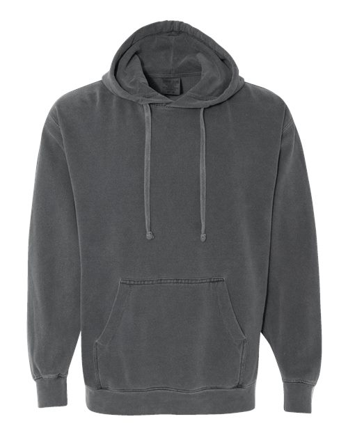 Load image into Gallery viewer, Unisex Garment-Dyed Hooded Sweatshirt - Pepper