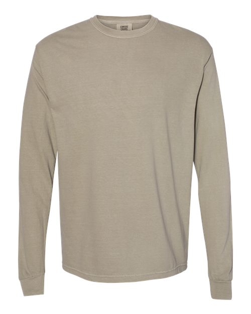Load image into Gallery viewer, Unisex Garment-Dyed Heavyweight Long Sleeve T-Shirt - Sandstone