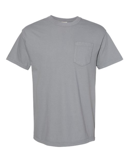 Load image into Gallery viewer, Unisex Garment-Dyed Heavyweight Pocket T-Shirt - Granite