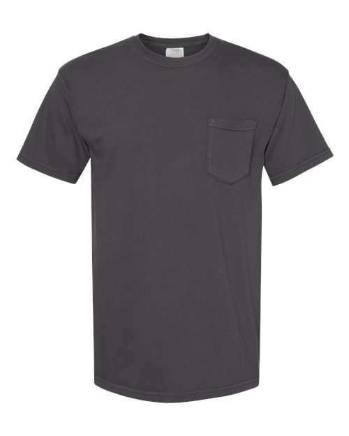 Load image into Gallery viewer, Unisex Garment-Dyed Heavyweight Pocket T-Shirt - Graphite