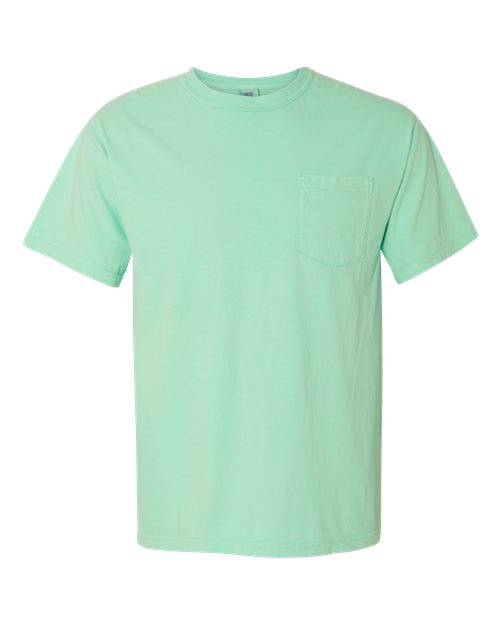 Load image into Gallery viewer, Unisex Garment-Dyed Heavyweight Pocket T-Shirt - Island Reef