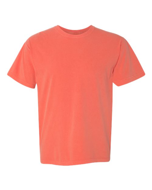 Load image into Gallery viewer, Unisex Garment-Dyed Heavyweight T-Shirt - Bright Salmon