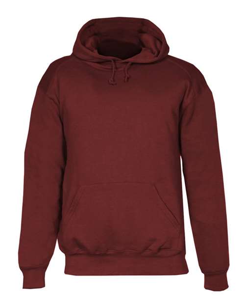Load image into Gallery viewer, Badger 1254 Unisex Hooded Sweatshirt - Cardinal