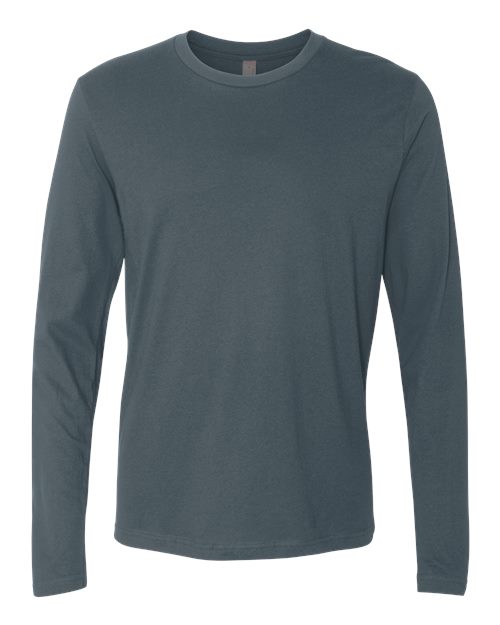 Load image into Gallery viewer, Unisex Cotton Long Sleeve T-Shirt - Indigo