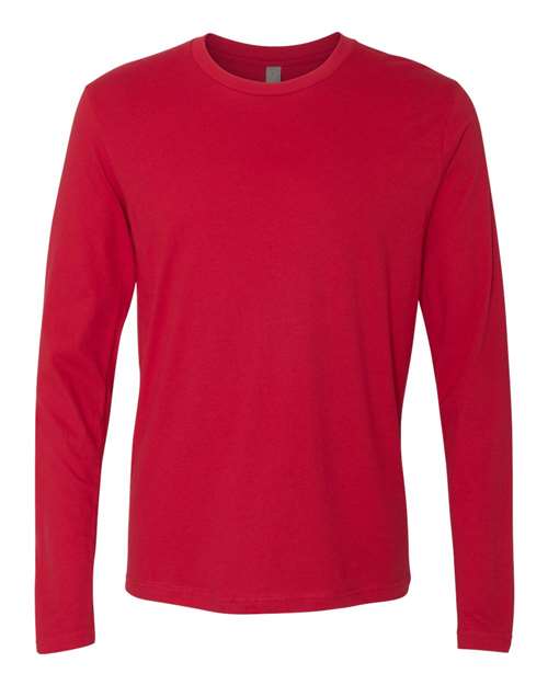 Load image into Gallery viewer, Unisex Cotton Long Sleeve T-Shirt - Red