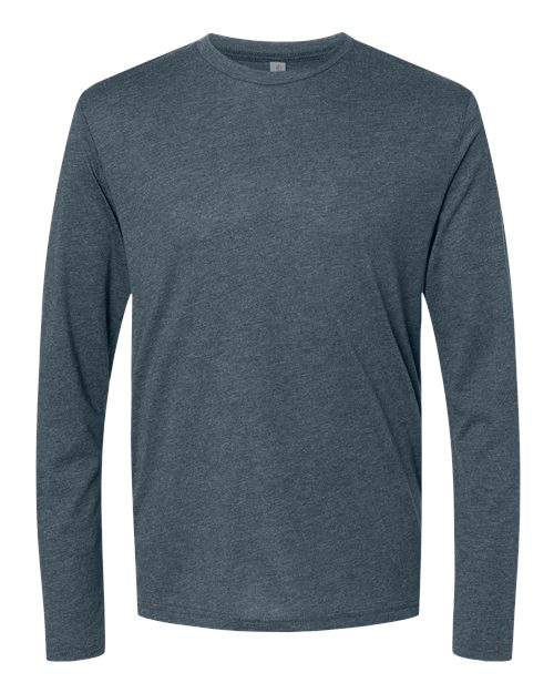 Load image into Gallery viewer, Unisex Triblend Long Sleeve T-Shirt - Indigo