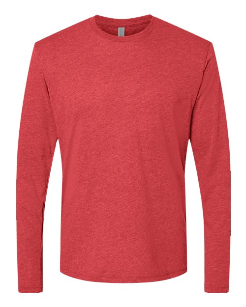 Load image into Gallery viewer, Unisex Triblend Long Sleeve T-Shirt - Vintage Red