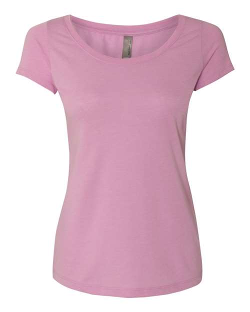 Load image into Gallery viewer, Women’s Triblend Scoop Neck T-Shirt - Vintage Lilac