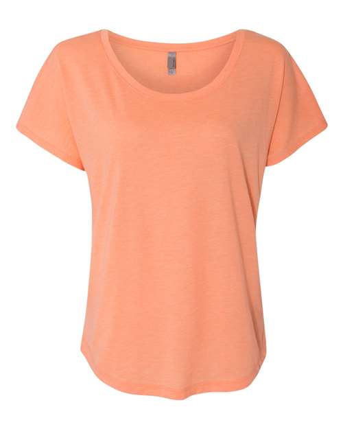 Load image into Gallery viewer, Women’s Triblend Dolman T-Shirt - Vintage Light Orange