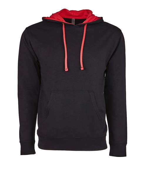 Load image into Gallery viewer, Unisex Laguna Hoodie Sweatshirt - Black/ Red