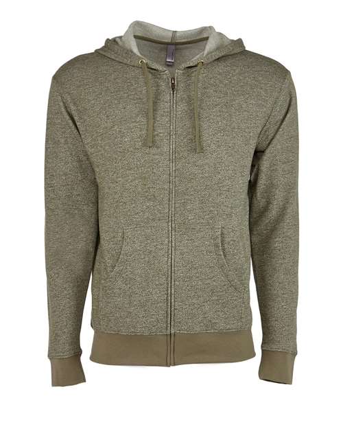 Load image into Gallery viewer, Unisex Pacifica Full-Zip Hoodie Sweatshirt - Military Green