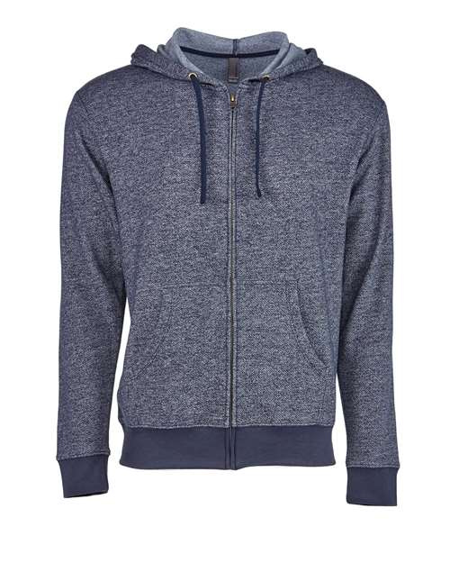 Load image into Gallery viewer, Unisex Pacifica Full-Zip Hoodie Sweatshirt - Navy