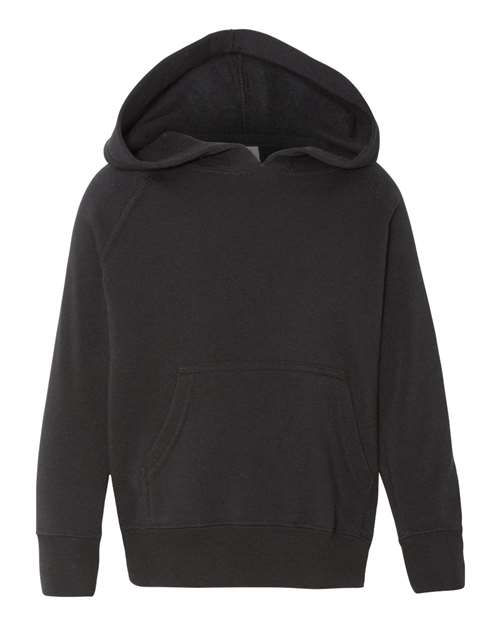 Load image into Gallery viewer, Toddler Special Blend Hooded Raglan Sweatshirt - Black