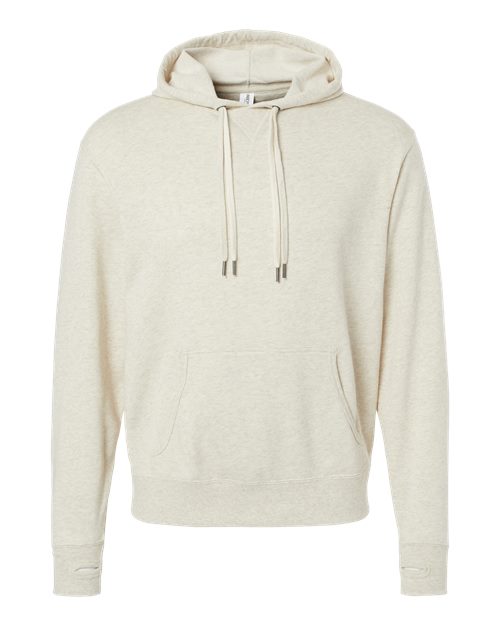 Load image into Gallery viewer, Unisex Midweight French Terry Hooded Sweatshirt - Oatmeal Heather