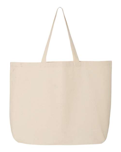 Load image into Gallery viewer, Q-Tees Q600 25L Jumbo Tote - Natural