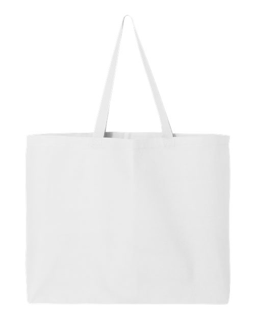 Load image into Gallery viewer, Q-Tees Q600 25L Jumbo Tote - White