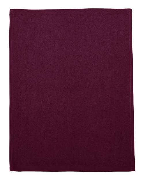 Load image into Gallery viewer, Q-Tees T600 Hemmed Fingertip Towel - Maroon