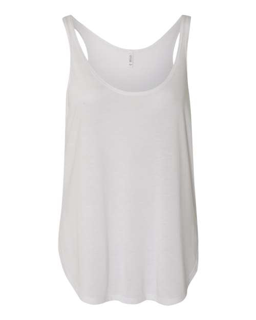 Load image into Gallery viewer, Women's Flowy Tank with Side Slit — product photo 8