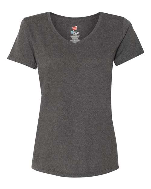 Load image into Gallery viewer, Women's Perfect-T Triblend V-Neck T-Shirt - Slate Triblend