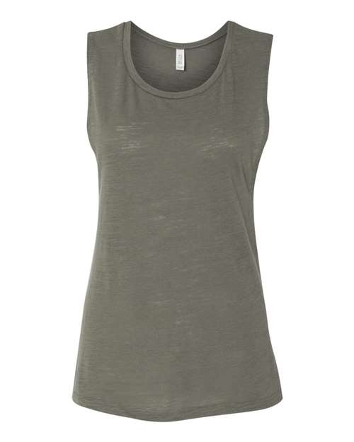 Load image into Gallery viewer, Women's Flowy Scoop Muscle Tank — product photo 23