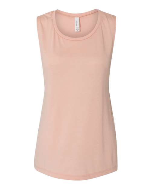 Load image into Gallery viewer, Women's Flowy Scoop Muscle Tank — product photo 24